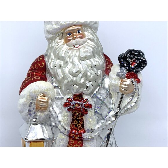 Christopher Radko Sterling Ruby Nicholas 2005 Limited Edition 1012412 8.5” Santa - Picture 3 of 13